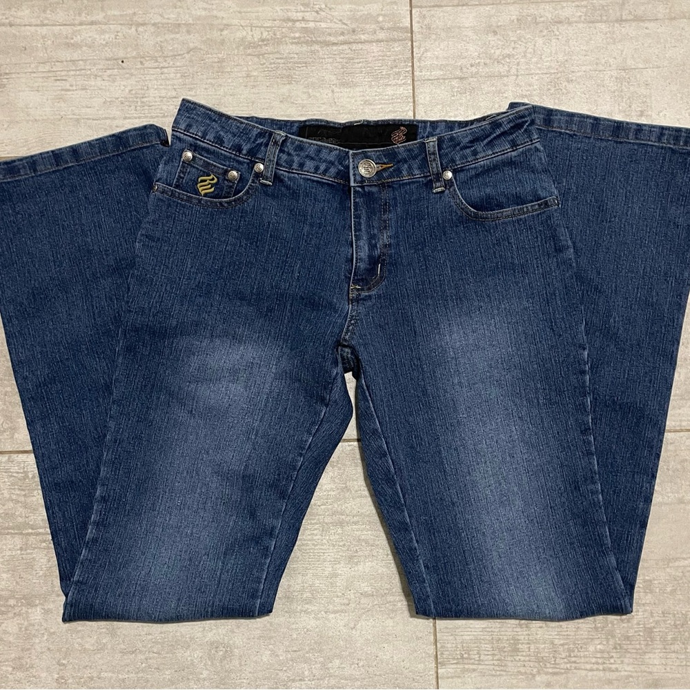 Vintage Low Waist Flared Jeans